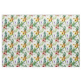 Tropisches Hawaii-Thema-Aquarell-Ananasmuster Stoff (Yard (91,4 cm))