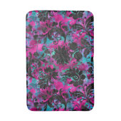 TROPISCHES HAWAIIAN BRIGHT BAD MAT BADEMATTE (Vorderseite Vertikal)