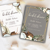 Tropisches hawaiianisches Brautparty Einladung