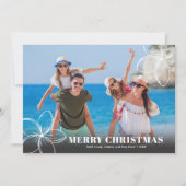 tropisches hawaiianisches Foto Feiertagskarte (Vorderseite)