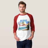 Tropisches hawaiisches Shirt (Vorne ganz)