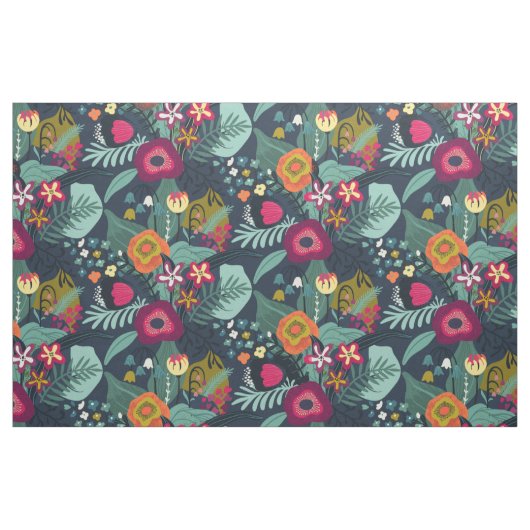 Tropisches, helles, exotisches Muster Stoff (Yard (91,4 cm))