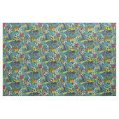 Tropisches, helles Muster Stoff (Fat Quarter (45,7 x 55,9 cm))