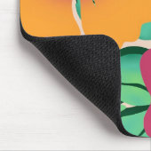 Tropisches Hibiskus-Mauspad Mousepad (Ecke)