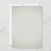 Tropisches Hochzeitsfrühstück neu abgeschickt Einladung (Rückseite)