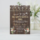 Tropisches Hummingvogelholz nach der GRILLEN Einladung (Stehend Vorderseite)