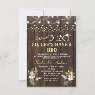 Tropisches Hummingvogelholz nach der GRILLEN Einladung