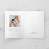 Tropisches Jungle Baby | Babydusche Dankeskarte (Innenseite)