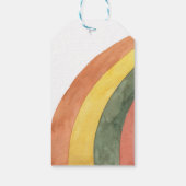 Tropisches Jungle Baby | Babydusche Geschenkanhänger (Rückseite)