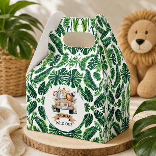 Tropisches Jungle Safari Party Geschenkschachtel