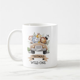 Tropisches Jungle Safari Party Kaffeetasse