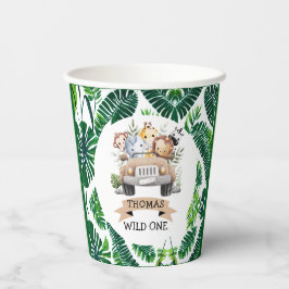Tropisches Jungle Safari Party Pappbecher