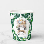Tropisches Jungle Safari Party Pappbecher (Vorderseite)