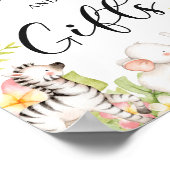 Tropisches Jungle Tiere - Zeichen für Wildkarten u Poster (Ecke)