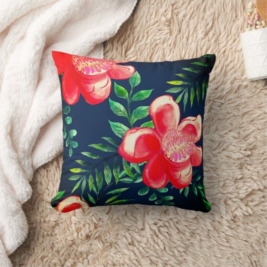 Tropisches Kissen (Decke)