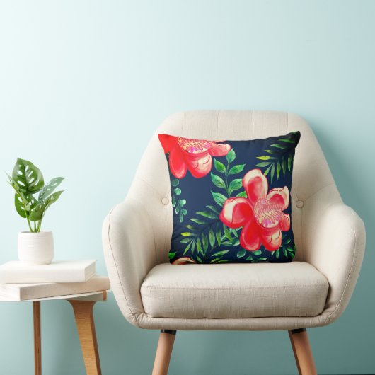 Tropisches Kissen (Stuhl )