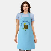 Tropisches Kokosgetränk Schürze (Getragen)
