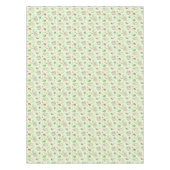 Tropisches Kokosnuss-Trägheits-Muster Tischdecke (Vorderseite)