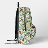 tropisches Kokospalmenmuster Bedruckter Rucksack (Links)