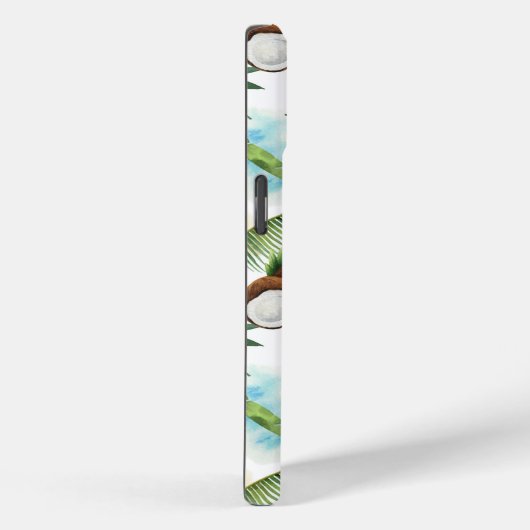 tropisches Kokospalmenmuster Case-Mate iPhone Hülle (Rückseite / Rechts)