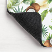 tropisches Kokospalmenmuster Mousepad (Ecke)