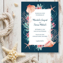 Tropisches Korallenriff | Seashells Wedding
