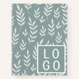 TROPISCHES KÖRPERGEHALT UND WEISSLOGO NOTIZBLOCK