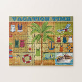 Tropisches Kreuzfahrtpuzzlespiel Puzzle (Horizontal)