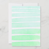 Tropisches Laufwerk mit Baby-Shower Boy Einladung (Rückseite)