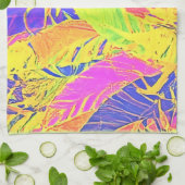Tropisches Leaf Art Geschirrtuch (Gefaltet)