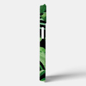 Tropisches Leaf Green Black iPhone / iPad Gehäuse Case-Mate iPhone Hülle (Rückseite / Rechts)