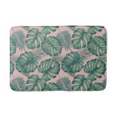Tropisches Leaf-Muster Badematte (Vorderseite)
