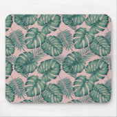 Tropisches Leaf-Muster Mousepad (Vorne)