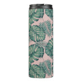 Tropisches Leaf-Muster Thermosbecher (Rückseite)