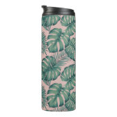 Tropisches Leaf-Muster Thermosbecher (Nach rechts gedreht)