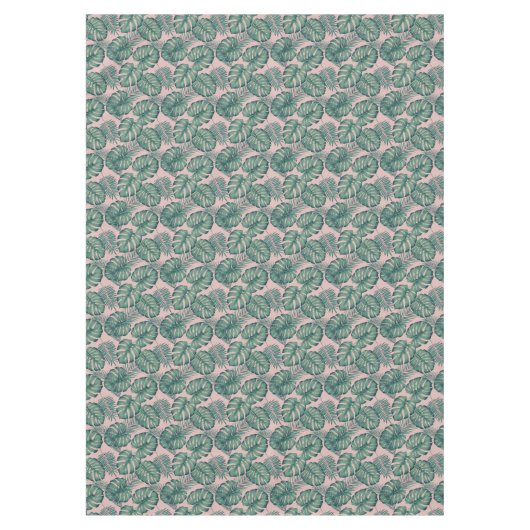 Tropisches Leaf-Muster Tischdecke (Vorderseite)