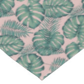 Tropisches Leaf-Muster Tischdecke (Schrägansicht)
