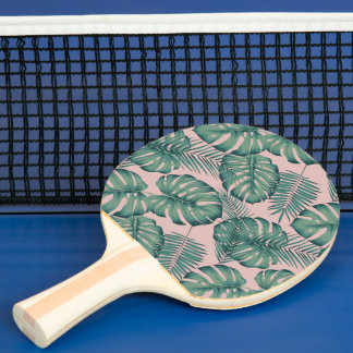 Tropisches Leaf-Muster Tischtennis Schläger