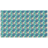 Tropisches Leaf Paradise Design für stilvolle Tischdecke (Vorderseite (Horizontal))