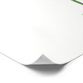 Tropisches Leaf-Poster (Monstera) Poster (Ecke)