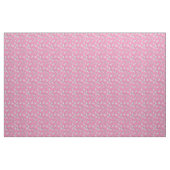 Tropisches Leaf-Rosa-Weiß-Muster Stoff (Yard (91,4 cm))
