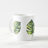 Tropisches Leaf Tasse - Naturlich Inspiriert Elega (Vorderseite Links)
