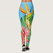 TROPISCHES LEGGING LEGGINGS (Rückseite)