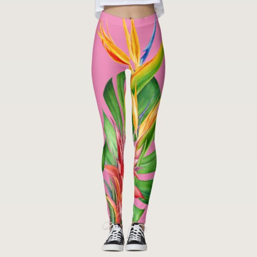 TROPISCHES LEGGING LEGGINGS (Vorderseite)