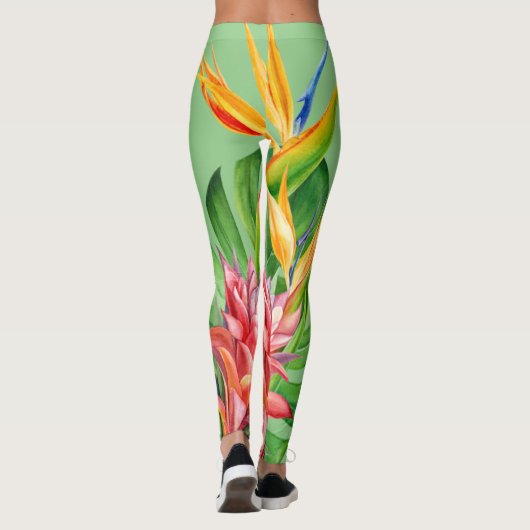 TROPISCHES LEGGING LEGGINGS (Rückseite)