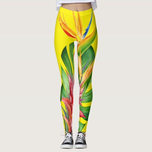 TROPISCHES LEGGING LEGGINGS (Vorderseite)