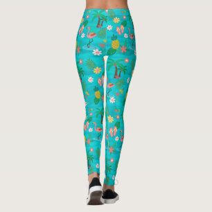 Tropisches 🍍 🌴 🦩 leggings