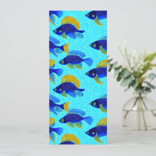 Tropisches Lesezeichen (Stehend Vorderseite)