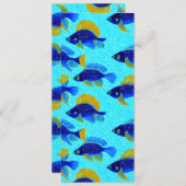 Tropisches Lesezeichen (Vorne/Hinten)