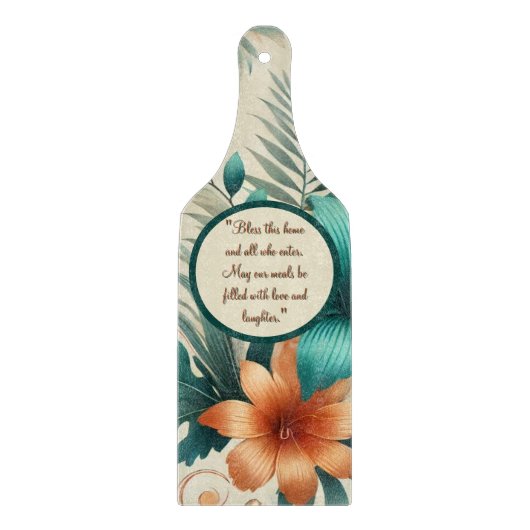 Tropisches Licht individuell anpassbar Schneidebrett (Vorderseite)